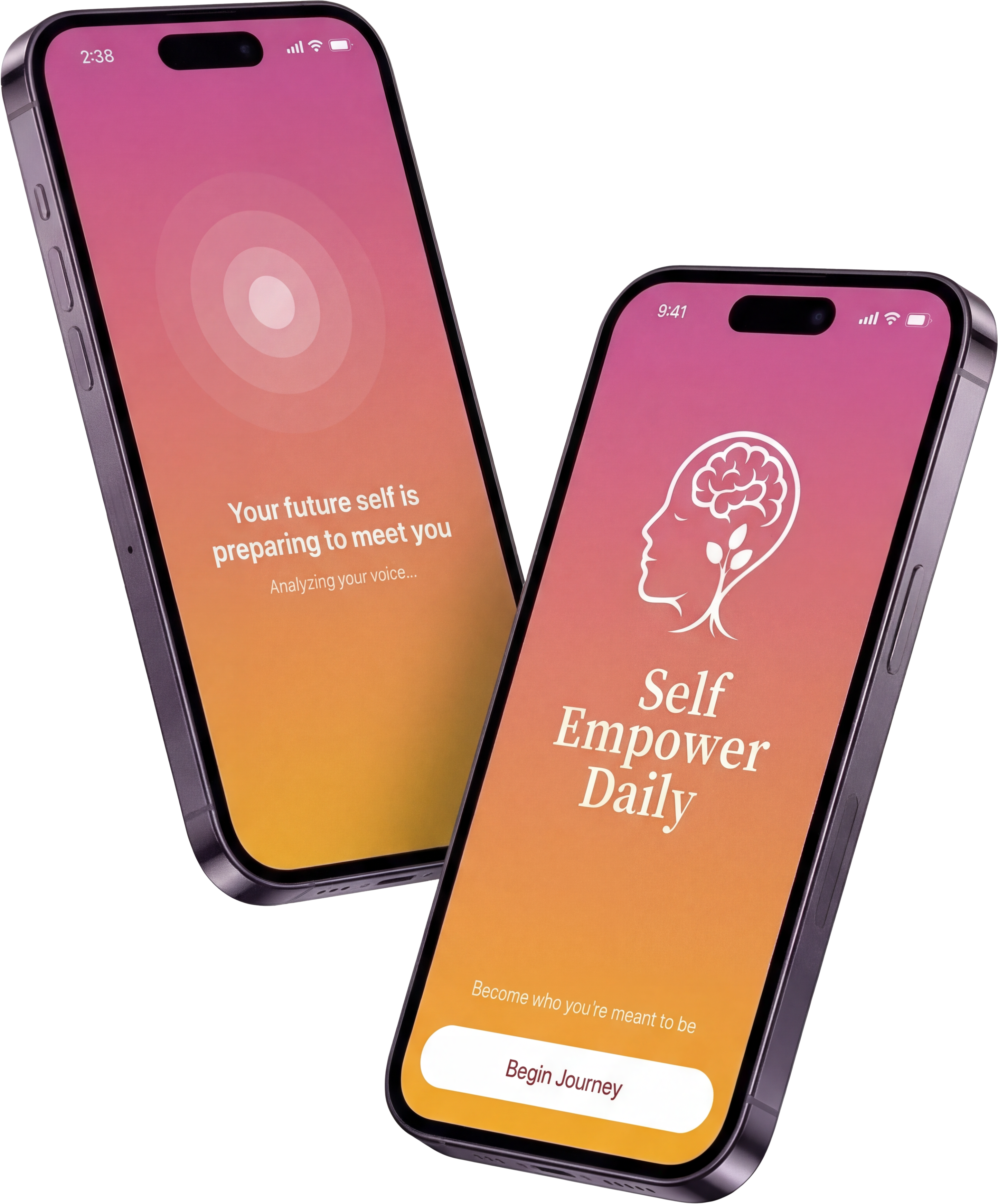 Self Empower Daily app on iPhone